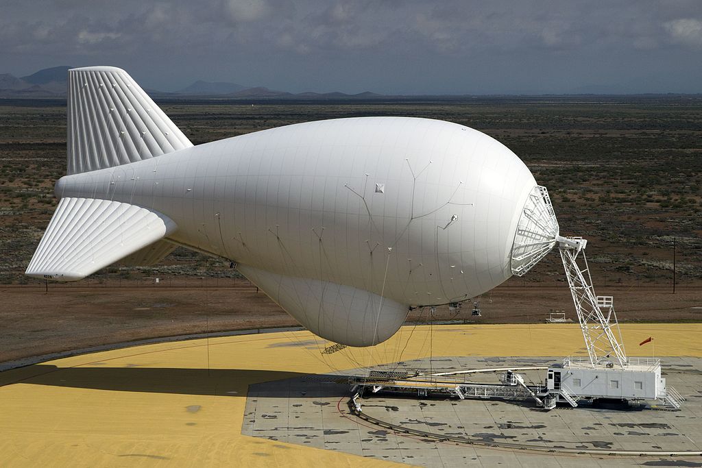 Tethered Aerostat Radar System (TARS): Průzkumné aerostaty (balony)