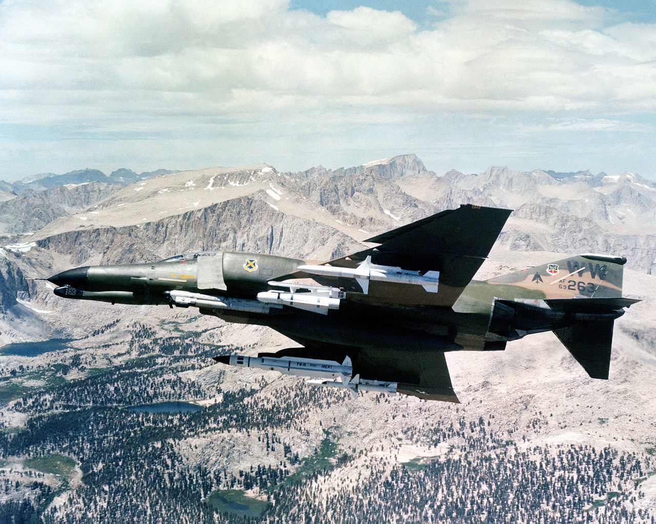 McDonell Douglas F-4G Phantom II v roli Wild Weasel V